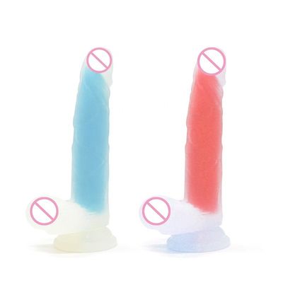ODM Dildo Sex Toy Luminous Glow In The Dark