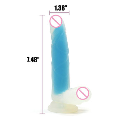 ODM Dildo Sex Toy Luminous Glow In The Dark