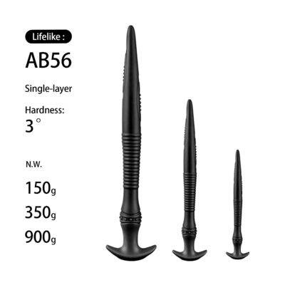 Men 3 Degree Hardness Realistic Anal Dildo Ass Large Long Soft Liquid Silicone