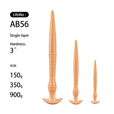 Men 3 Degree Hardness Realistic Anal Dildo Ass Large Long Soft Liquid Silicone