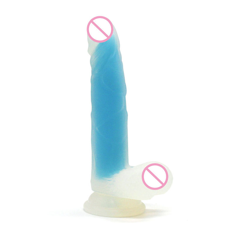 ODM Dildo Sex Toy Luminous Glow In The Dark